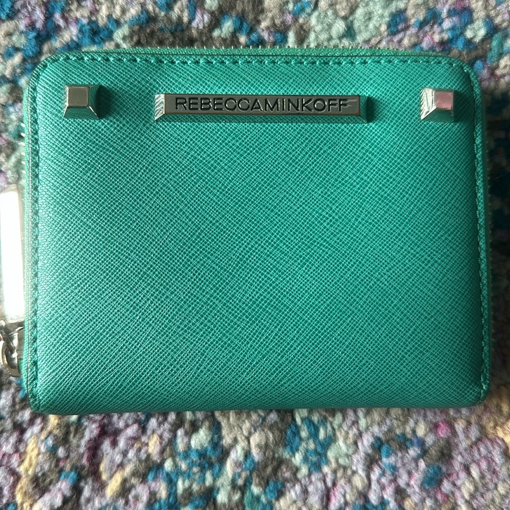 🩵Rebecca Minkoff Teal Wallet🩵 - Picture 2 of 11
